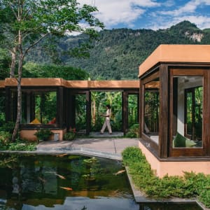 Avana Retreat in Mai Chau:   Spa Welcome Area