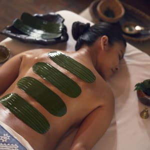 El Nido Resorts Lagen Island in Palawan:  Traditional Spa Treatment
