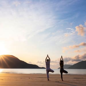 Six Senses Con Dao:  Yoga On The Beach