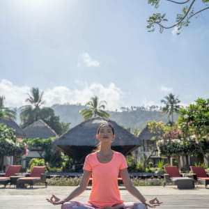 Sudamala Resort, Senggigi, Lombok:  Zen Meditation
