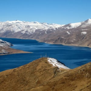 La magie du Tibet - prog. de base & les deux extensions de/à Lhassa de Lhasa: Yamdrok Lake