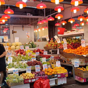 Authentische «New Territories» in Hong Kong: Yuen Long New Street market 
