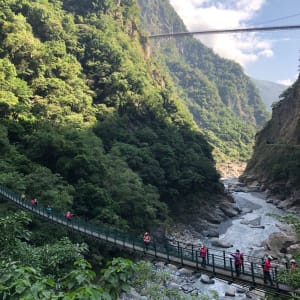 La côte orientale sauvage de Taïwan de Taipei: Zhuilu Trail Taroko Gorge