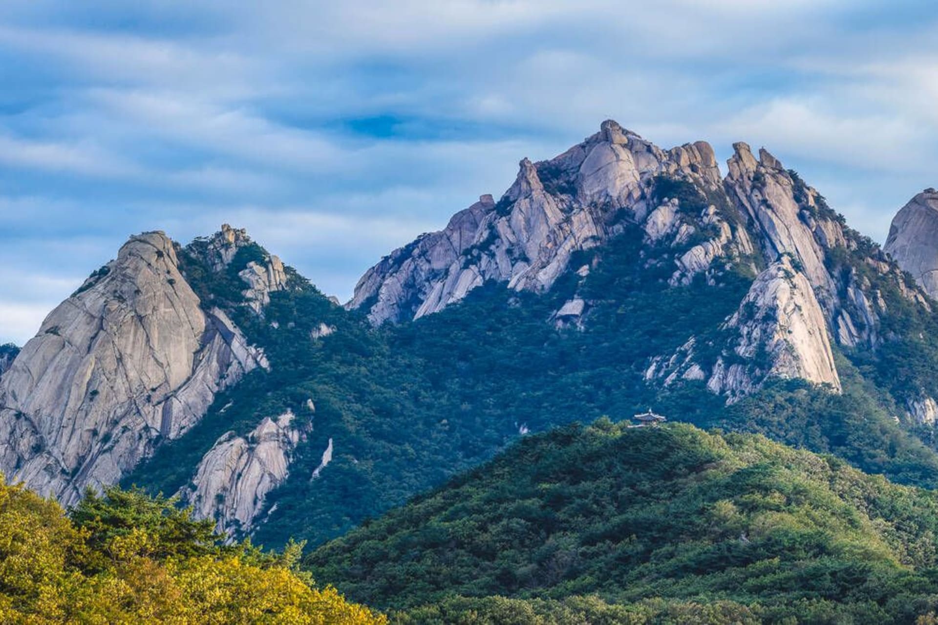 Bukhansan National Park Mountain