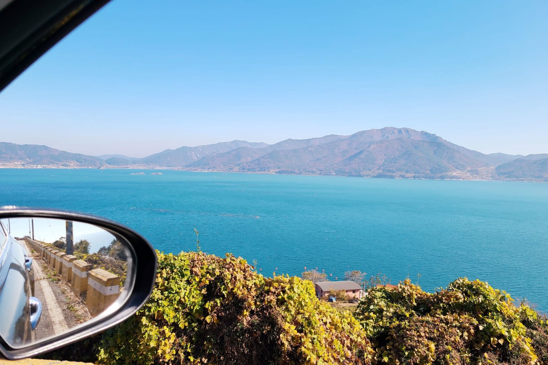 Driving on Namhae Island