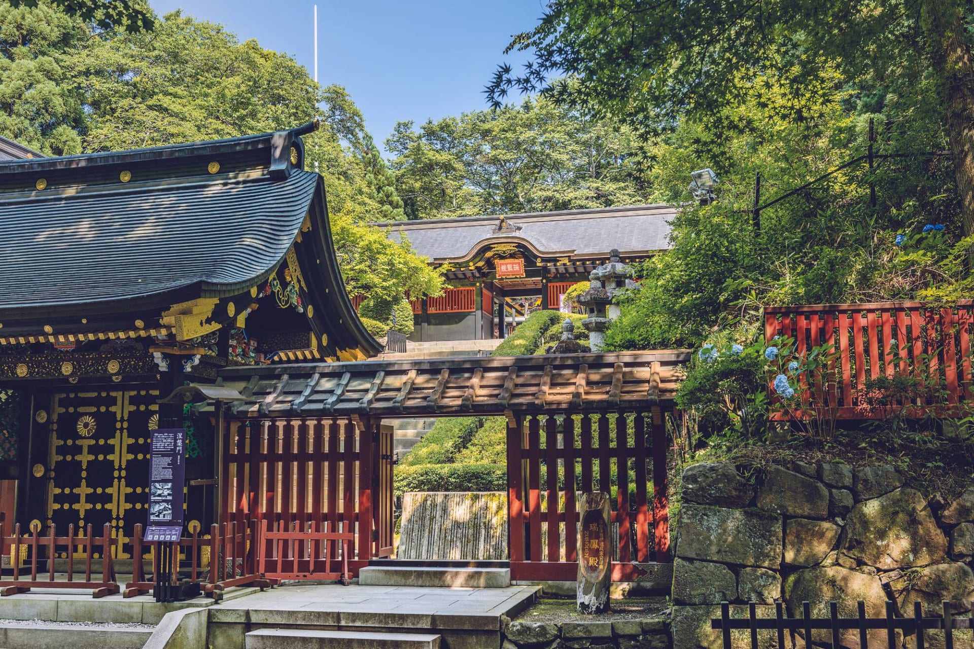 Entrance to Zuihoden in Sendai
