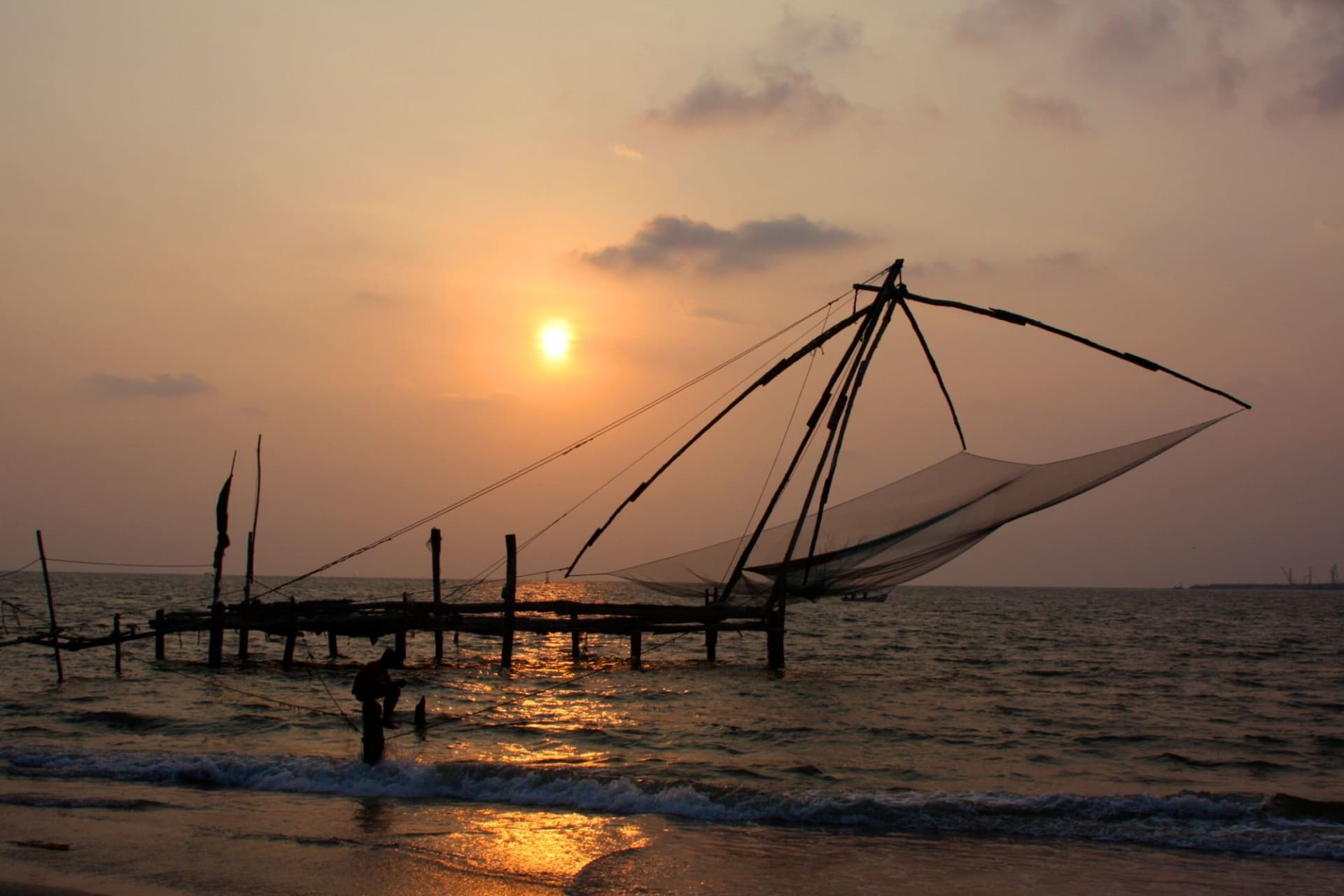 Kochi: Chinese fishing net