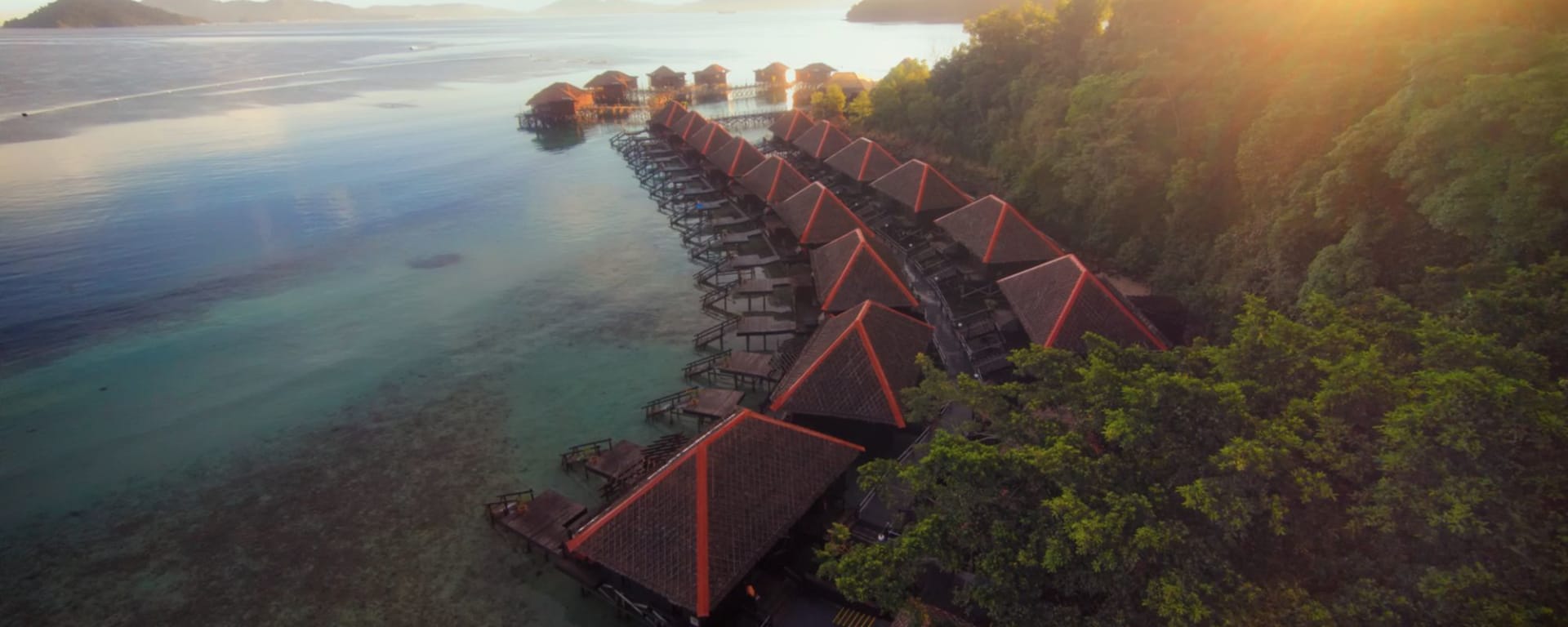 Gayana Marine Resort in Kota Kinabalu: Areal Shot