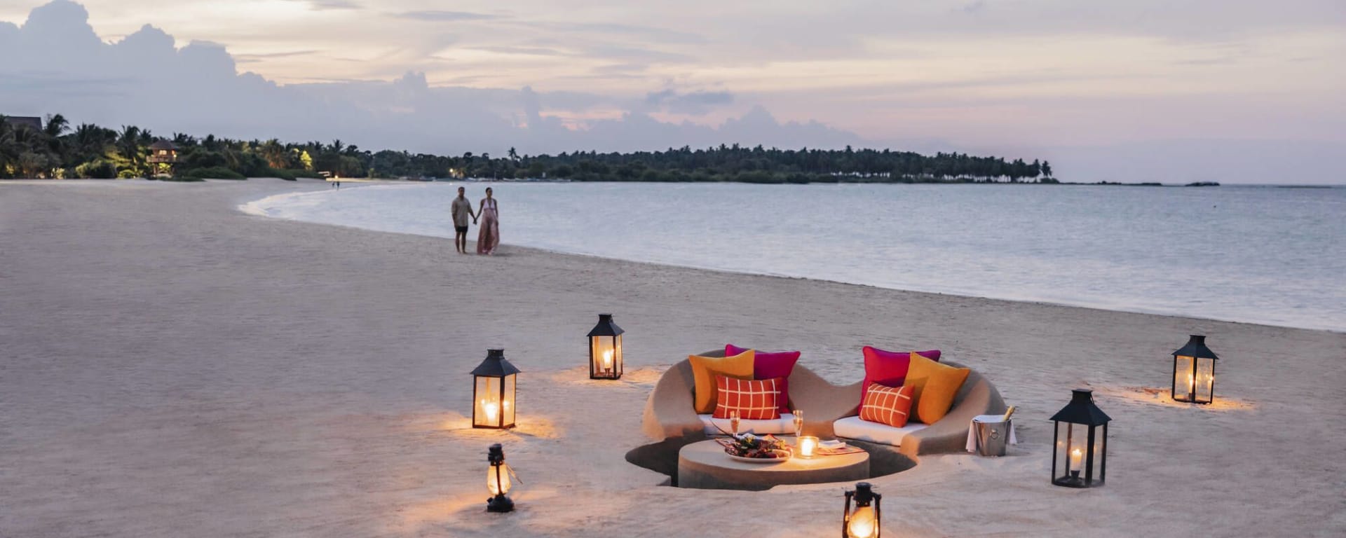 Uga Bay à Passekudah:  Sand Dining