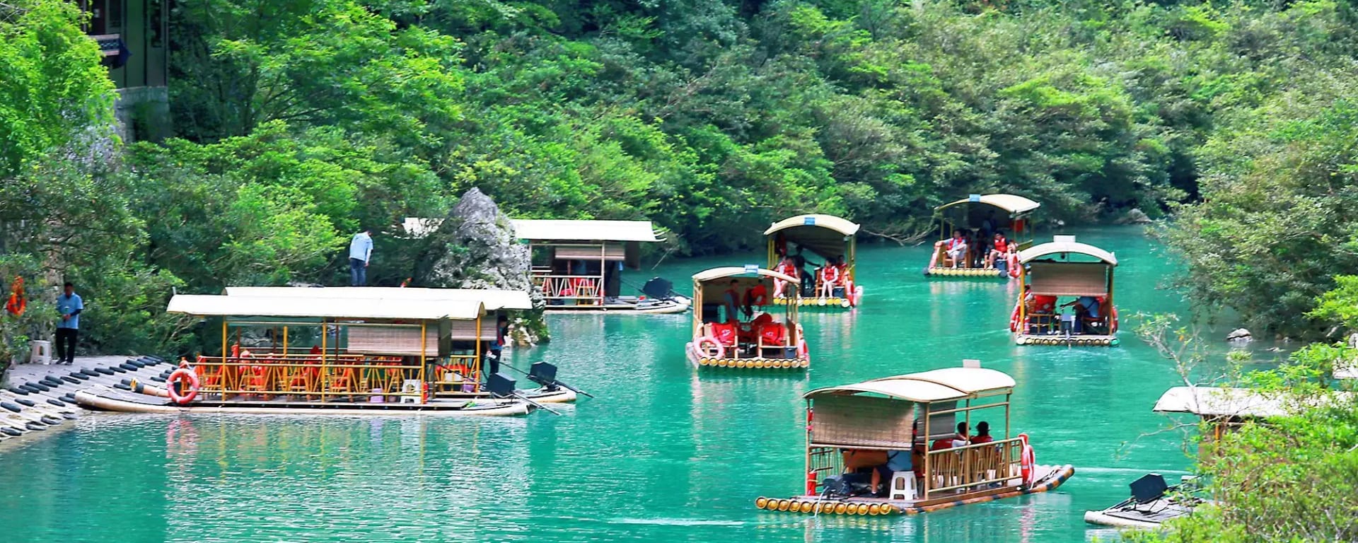 Leserreise SonntagsZeitung und Der Bund - Guizhou - Die unentdeckte Provinz Chinas de Guiyang: Da Qi Kong Scenic Area