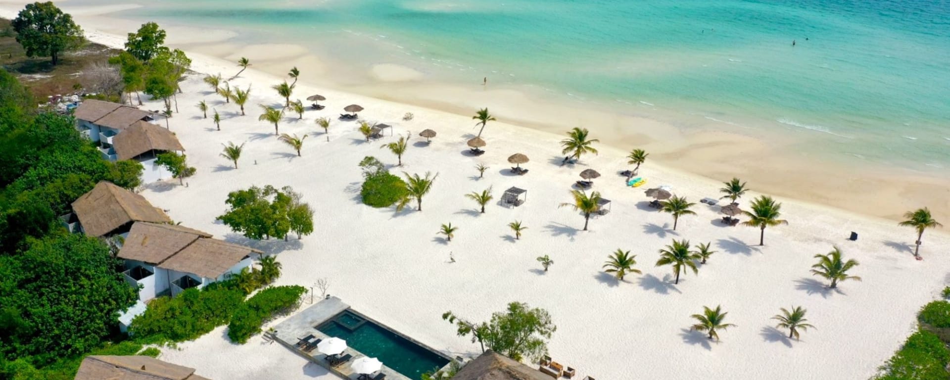 The Secret Garden Koh Rong:  Resort bird view