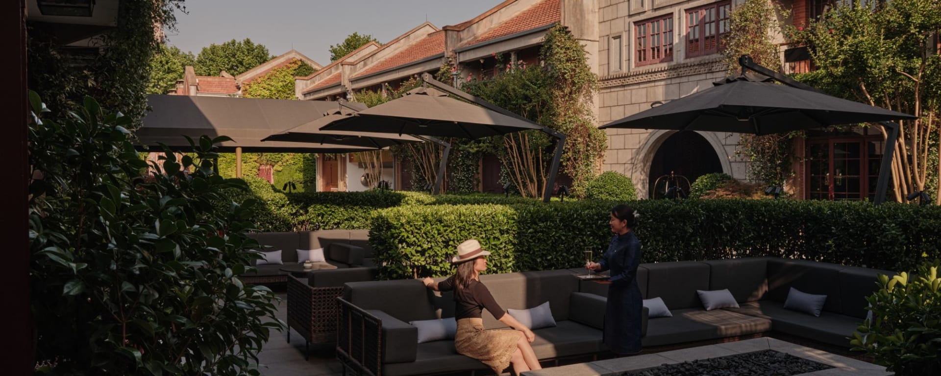 Capella Shanghai:  Terrace