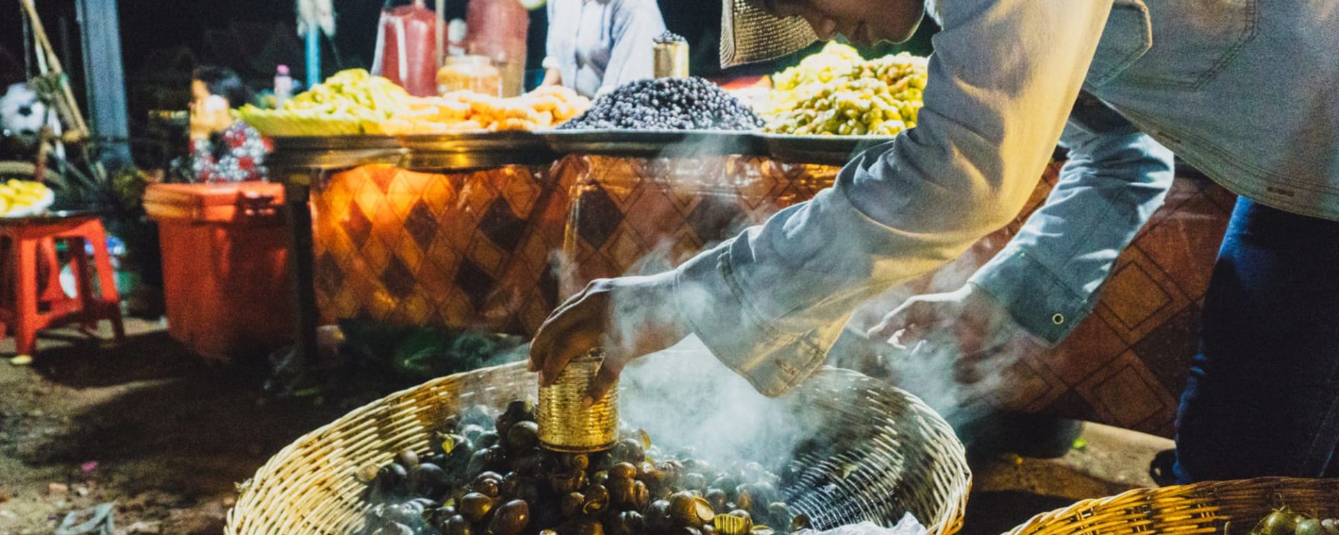 Vespa Tour durch Angkor in Siem Reap: Food Market