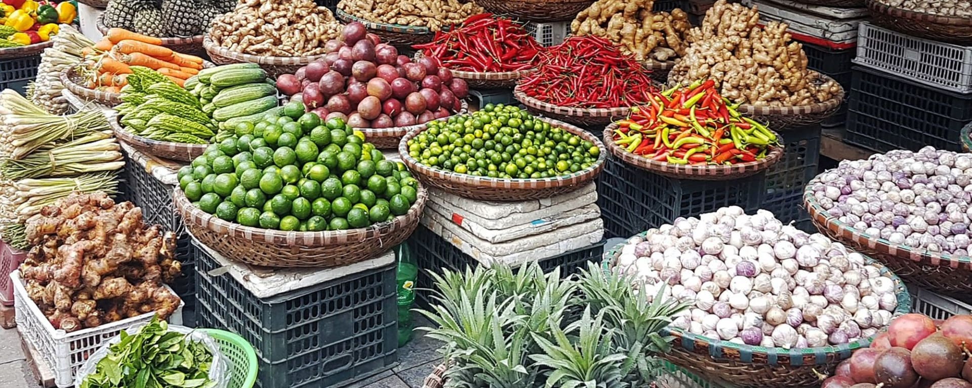 Traditionelles Koch-Erlebnis in Hanoi: Hanoi: Food Market