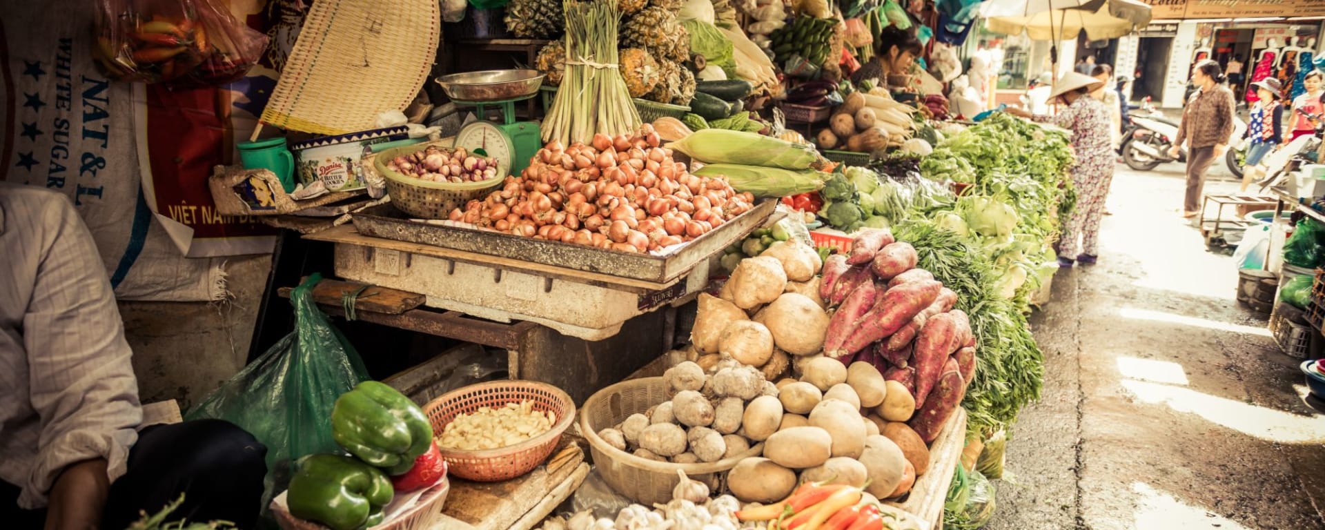 Traditionelles Koch-Erlebnis in Hanoi: Hanoi Market