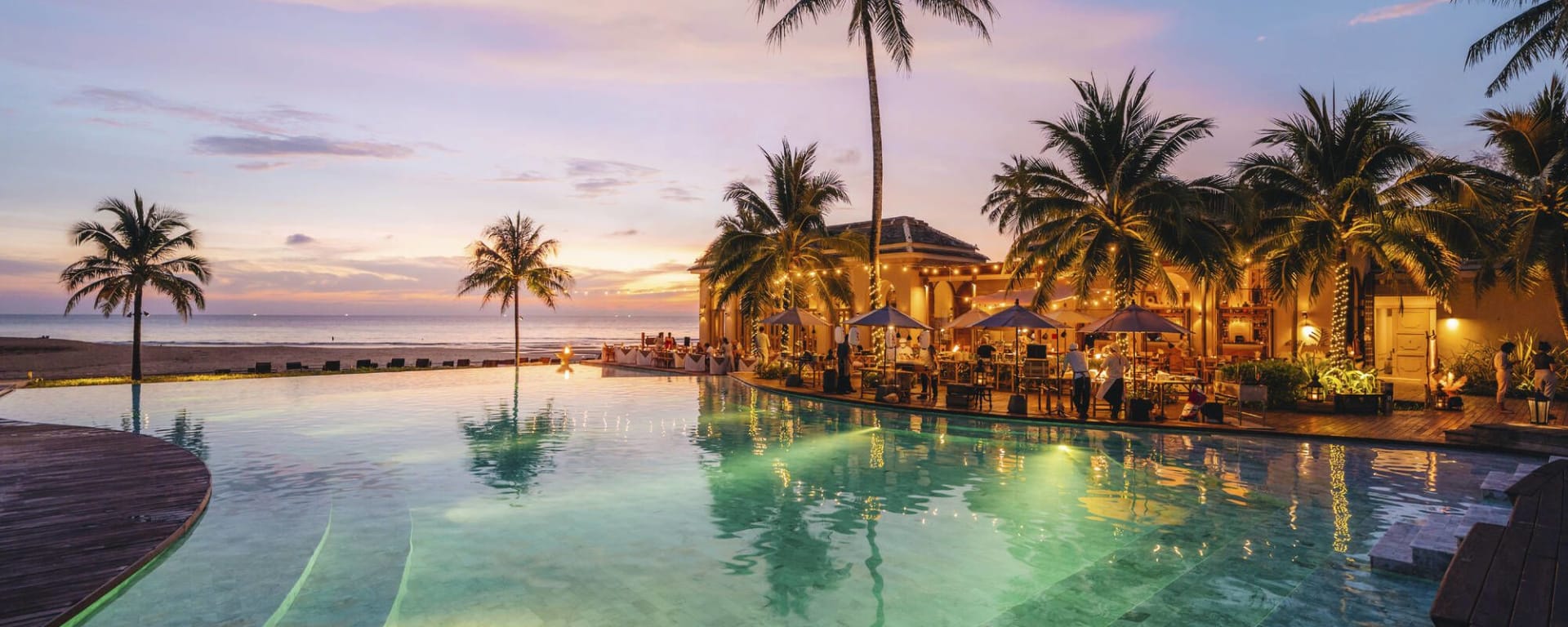 Devasom Khao Lak Beach Resort & Villas:  f&b: Pool | Devasom Beach Grill & Bar