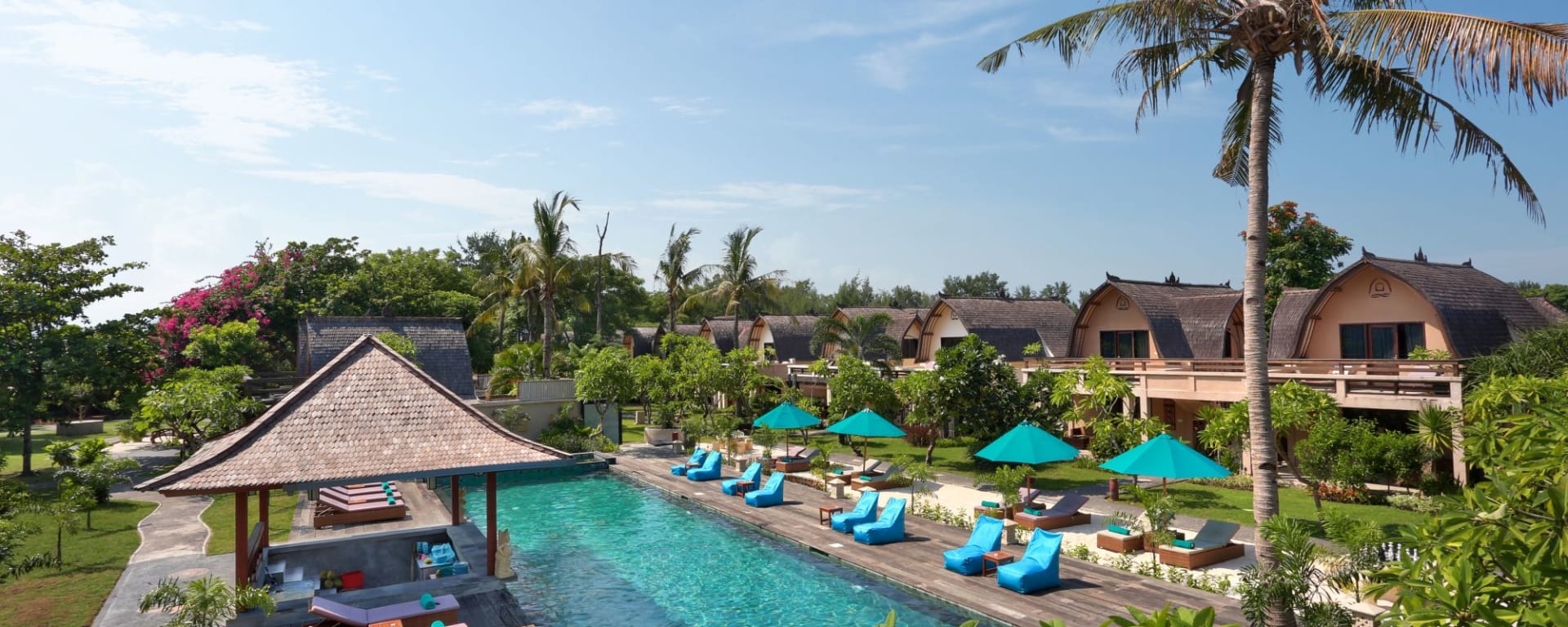 Vila Ombak à Gili: Hidden Pool with Bar