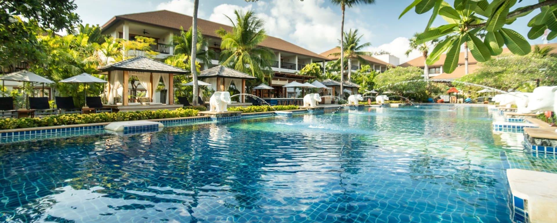 Bandara Spa Resort & Pool Villas in Ko Samui:  Main Pool