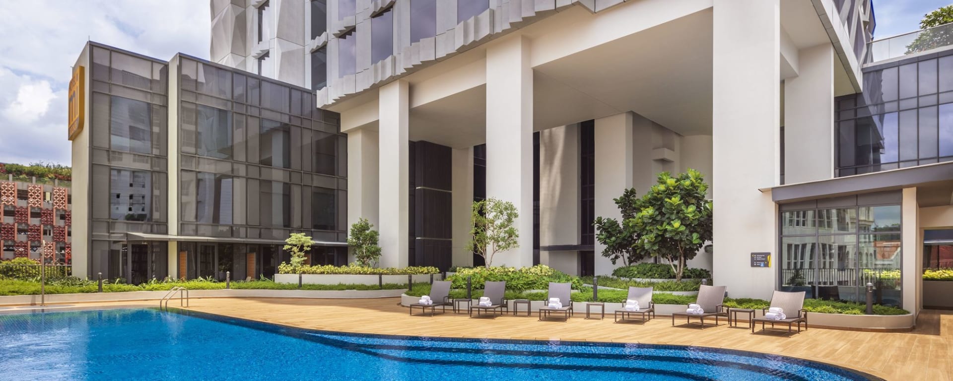 Mi Rochor in Singapur:  Pool