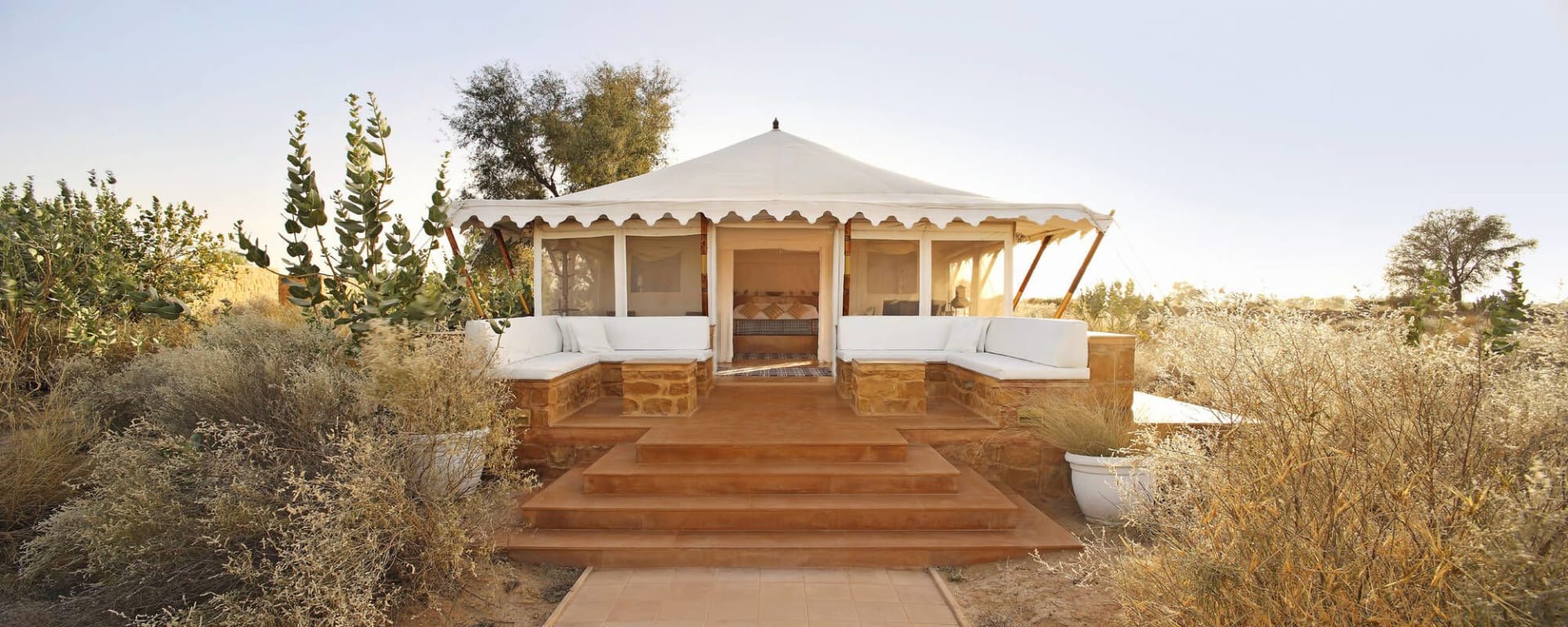 SUJÁN The Serai à Désert du Thar:  Luxury Tent