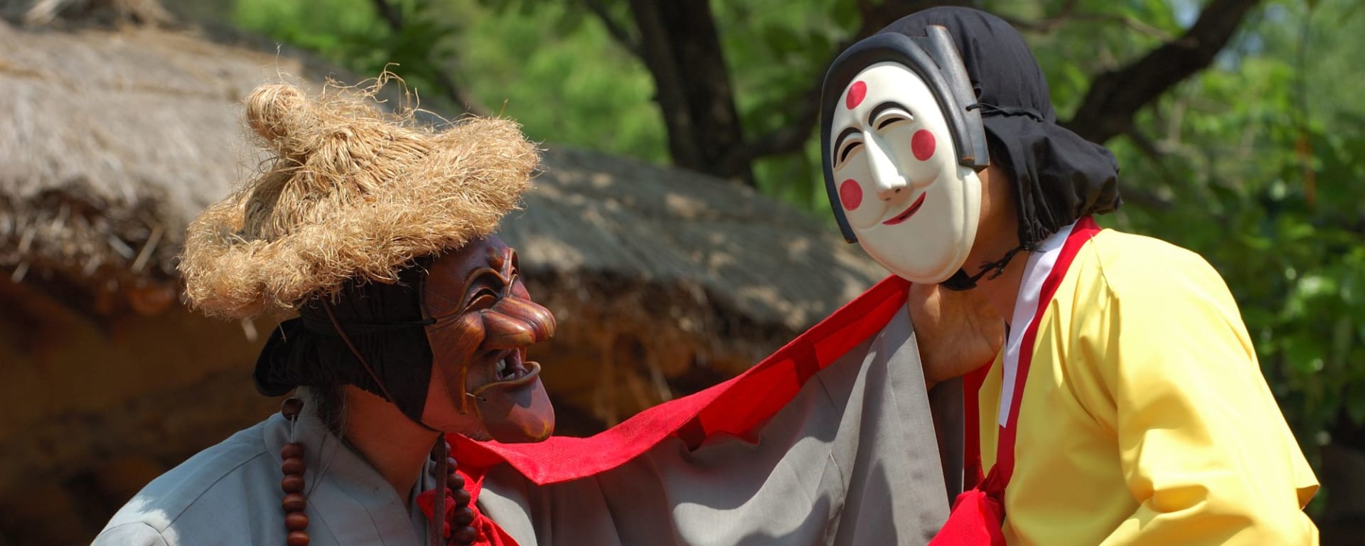 Circuit en groupe Pays du matin calme» de Séoul: Andong: Mask dance