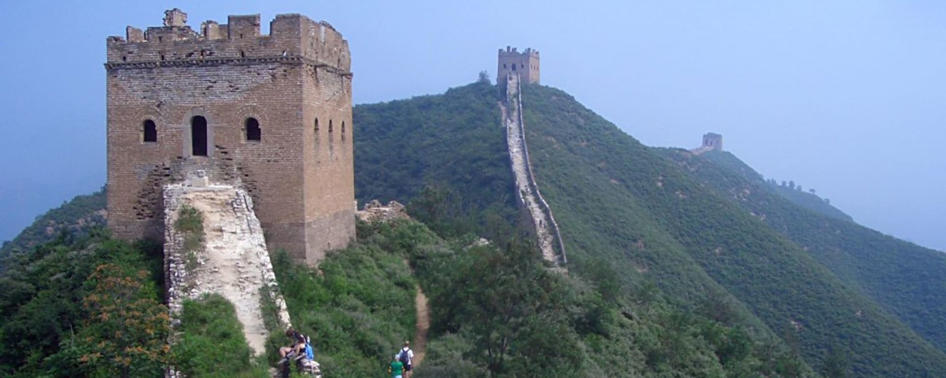 Wandern auf der Grossen Mauer in Peking: Great Wall Jinshaling to Simatai