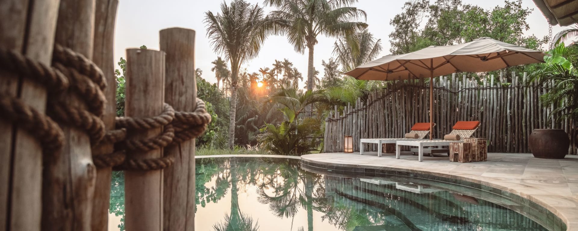 Namia River Retreat in Hoi An:  Nipa Pool Villa