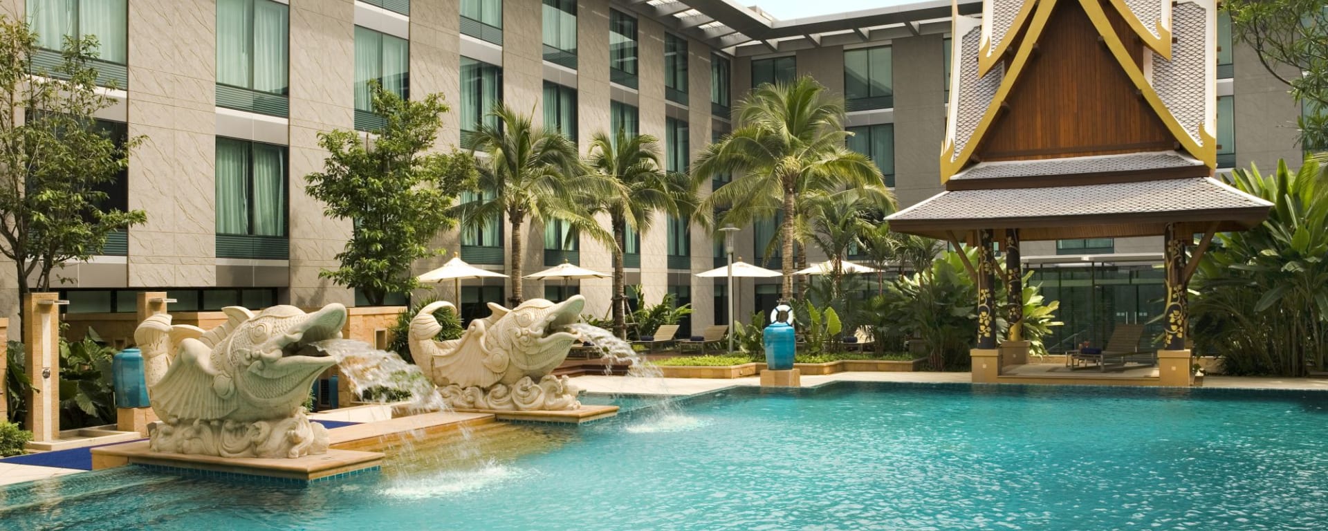 Hyatt Regency Bangkok Suvarnabhumi Airport:  Pool