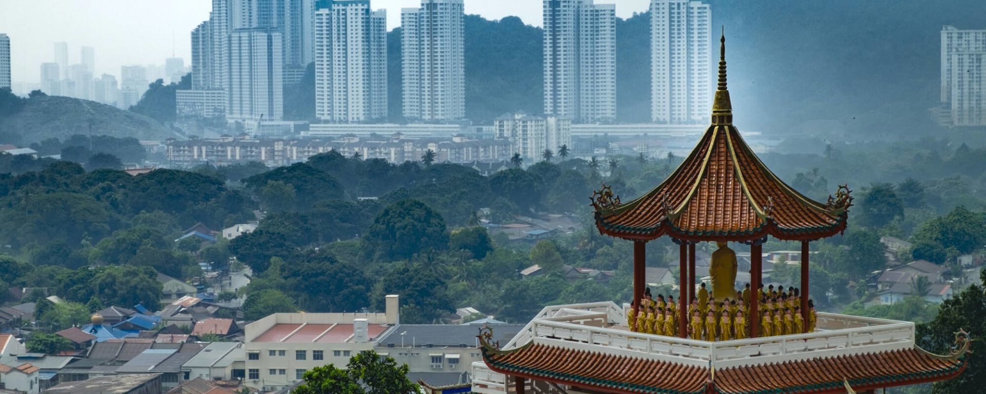 Höhepunkte Malaysias ab Kuala Lumpur: Penang: Kek Lok Si Temple