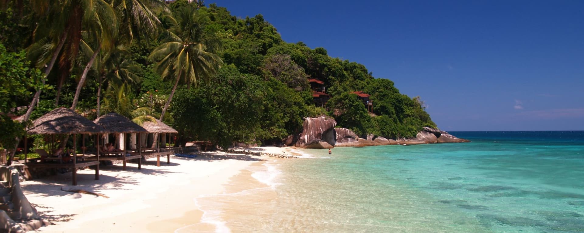 JapaMala Resort in Tioman: Beach