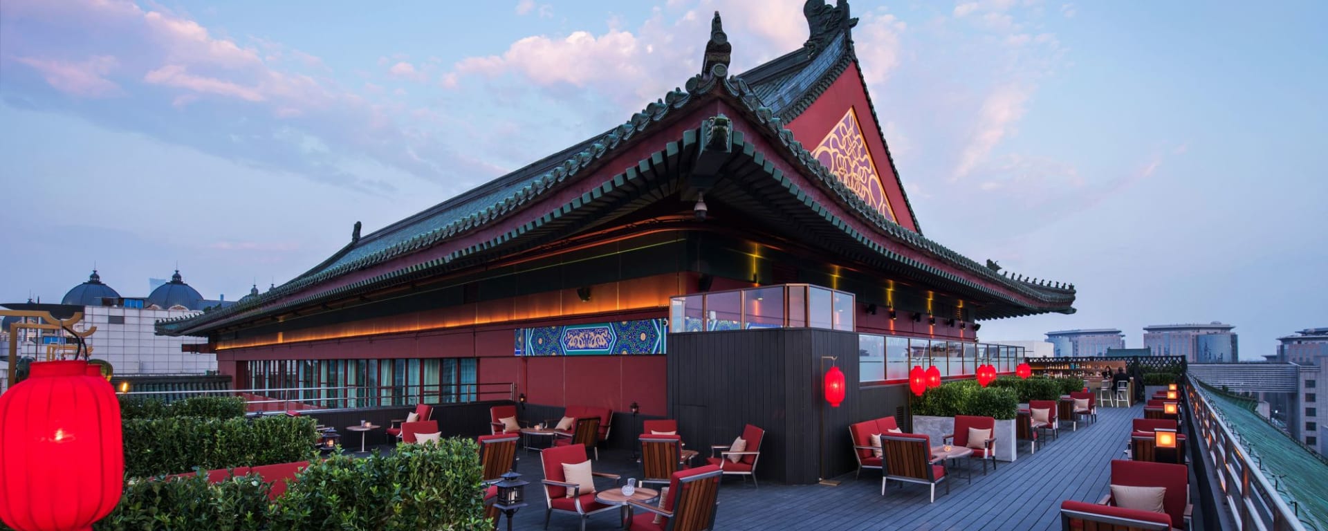 The Peninsula Beijing in Peking:  Yun Summer Lounge