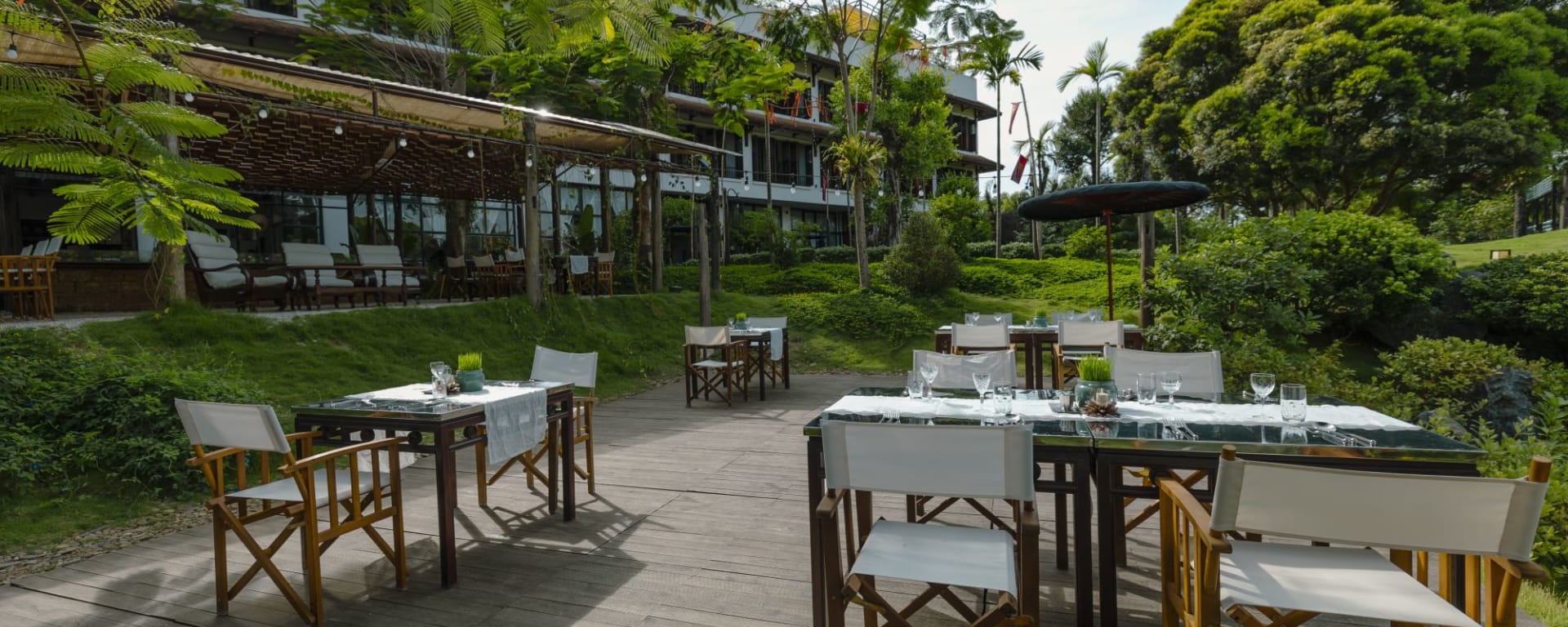 aNhill Boutique in Hue: AMA Restaurant outside