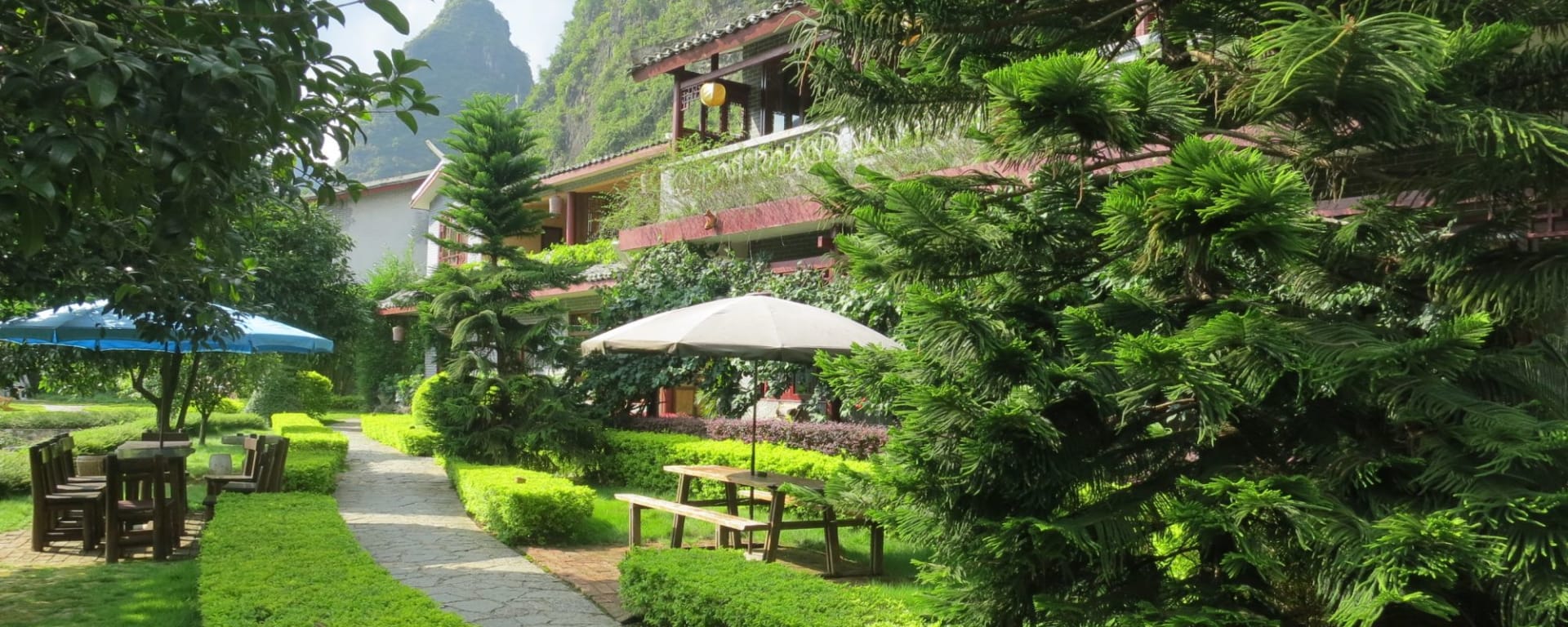 Yangshuo Mountain Retreat:  Garden