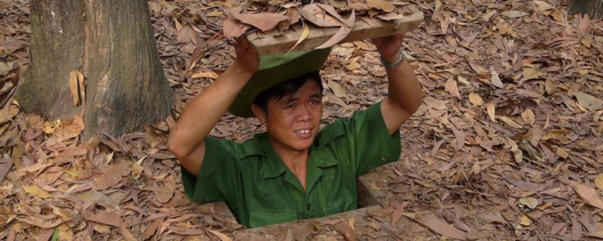 Les tunnels de Cu Chi en bateau rapide à Saigon: Cu Chi Tunnels near Saigon