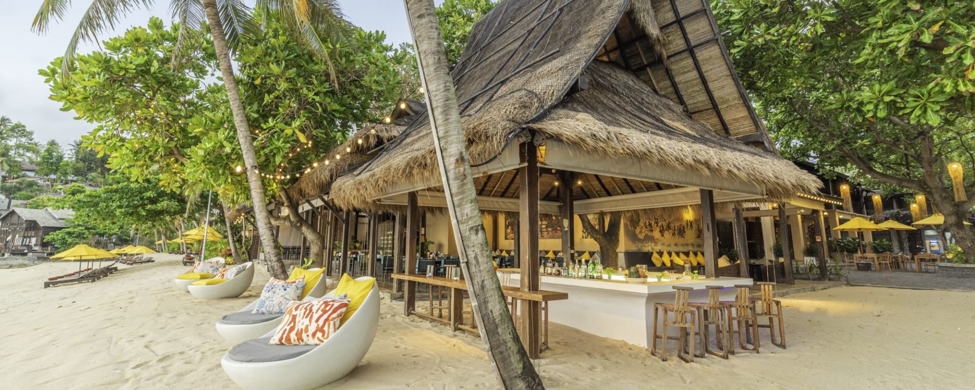 Buri Rasa Village Phangan in Ko Phangan:  The Beach Club Restaurant