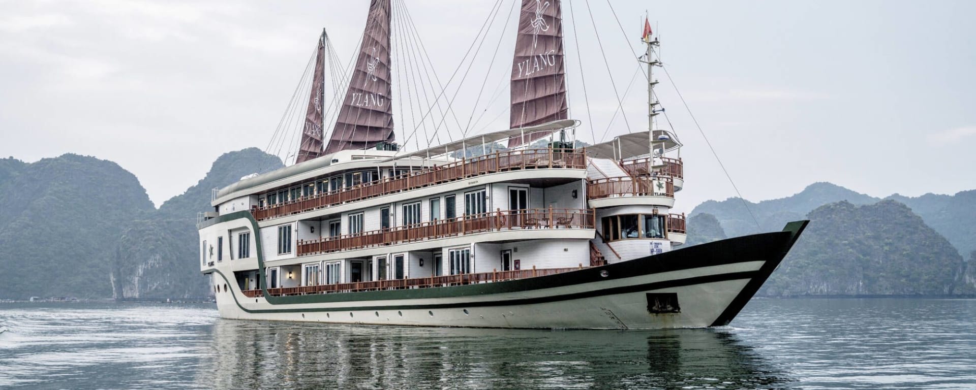 Mystische Lan Ha Bucht Kreuzfahrt mit «Ylang» ab Hanoi: ylang-ship
