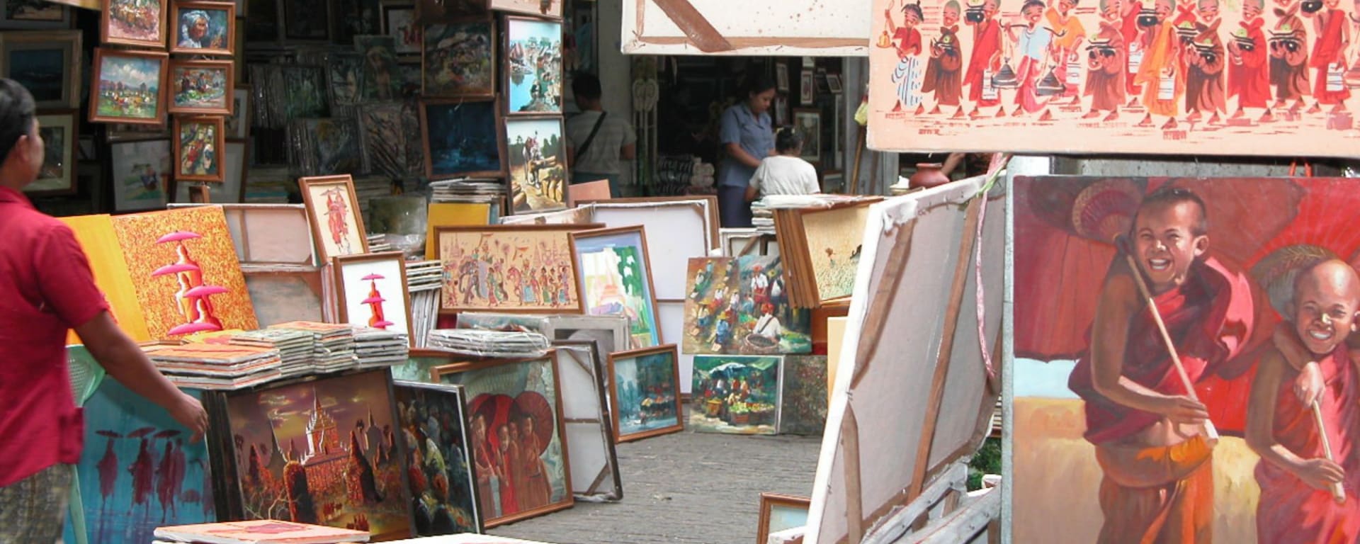 Stadtrundfahrt Yangon: Yangon Bogyoke Market 003