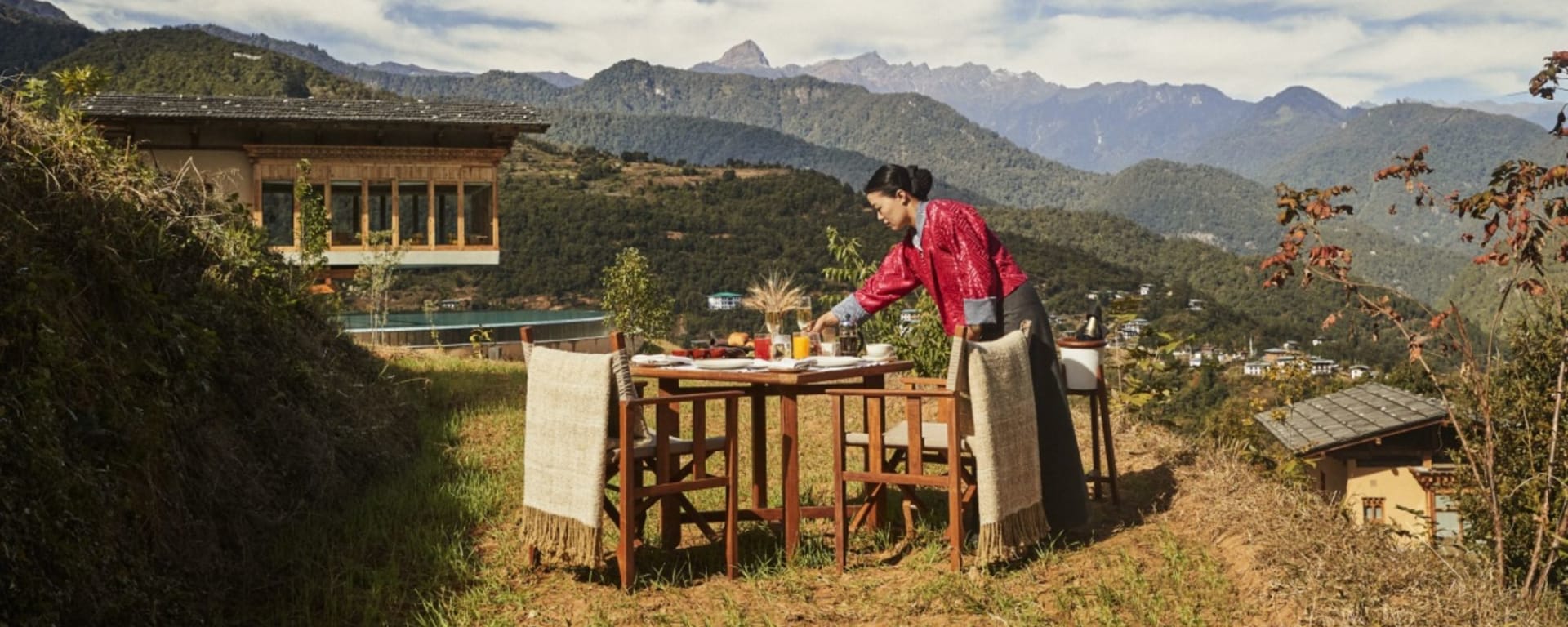 Six Senses Bhoutan pour les fins connaisseurs de Paro: exterior: f&b: Private breakfast