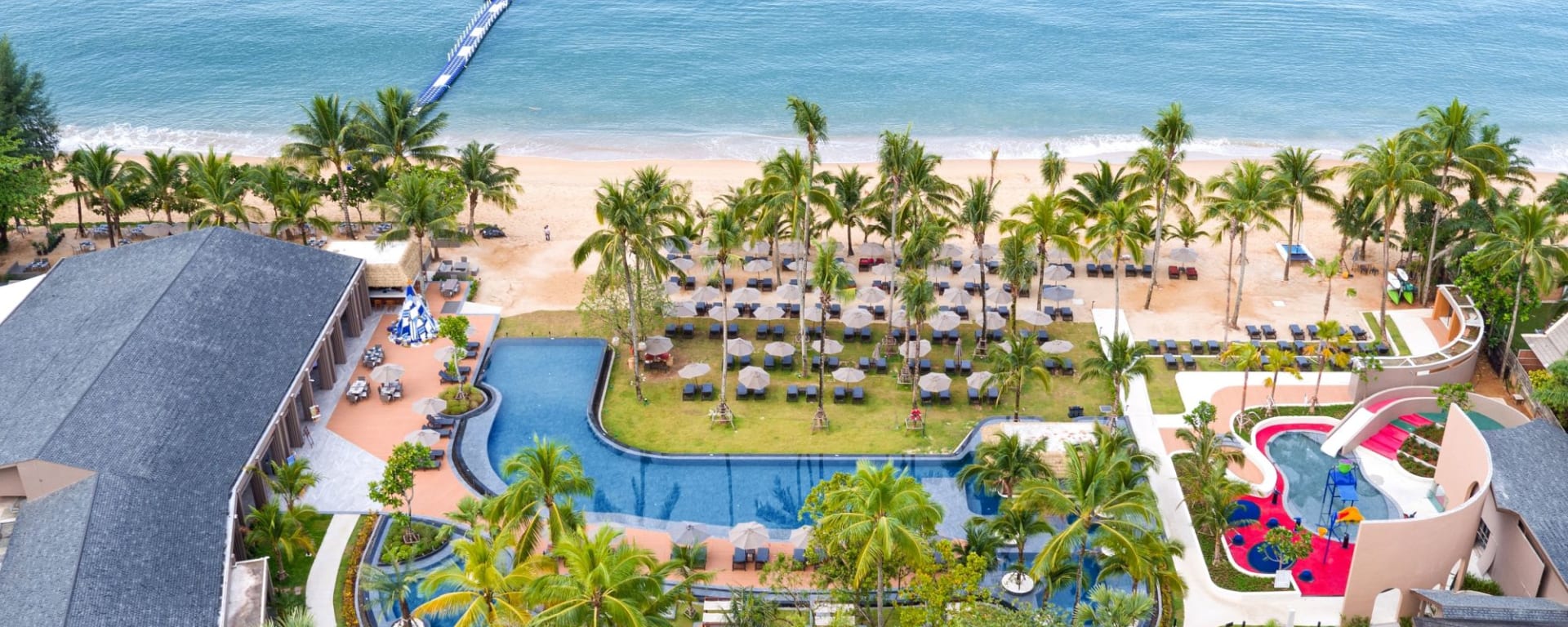 La Flora Khao Lak: Bird Eye View Seaside Wing