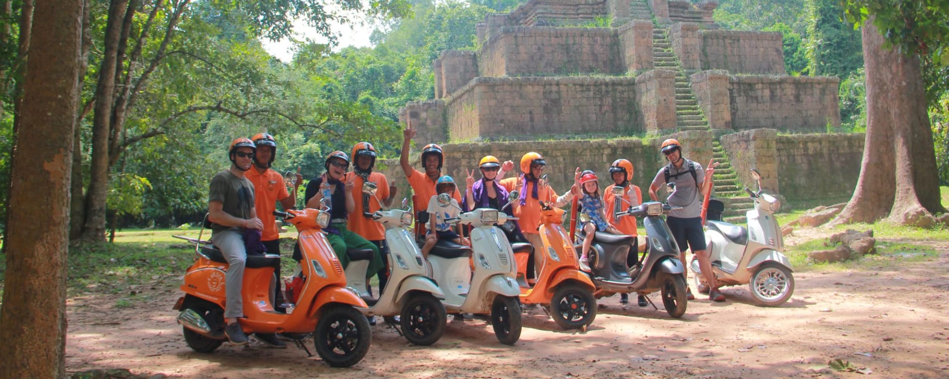Vespa Tour durch Angkor in Siem Reap: Siem Reap: Vespa Tour