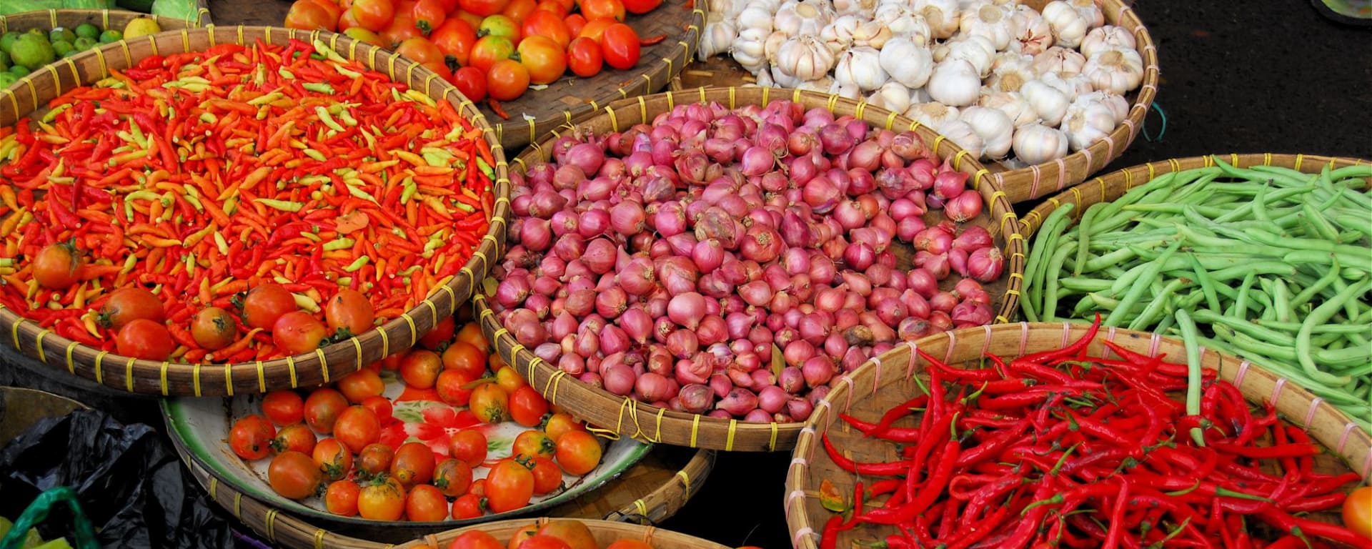 Balinesische Kochschule in Südbali: Bali market