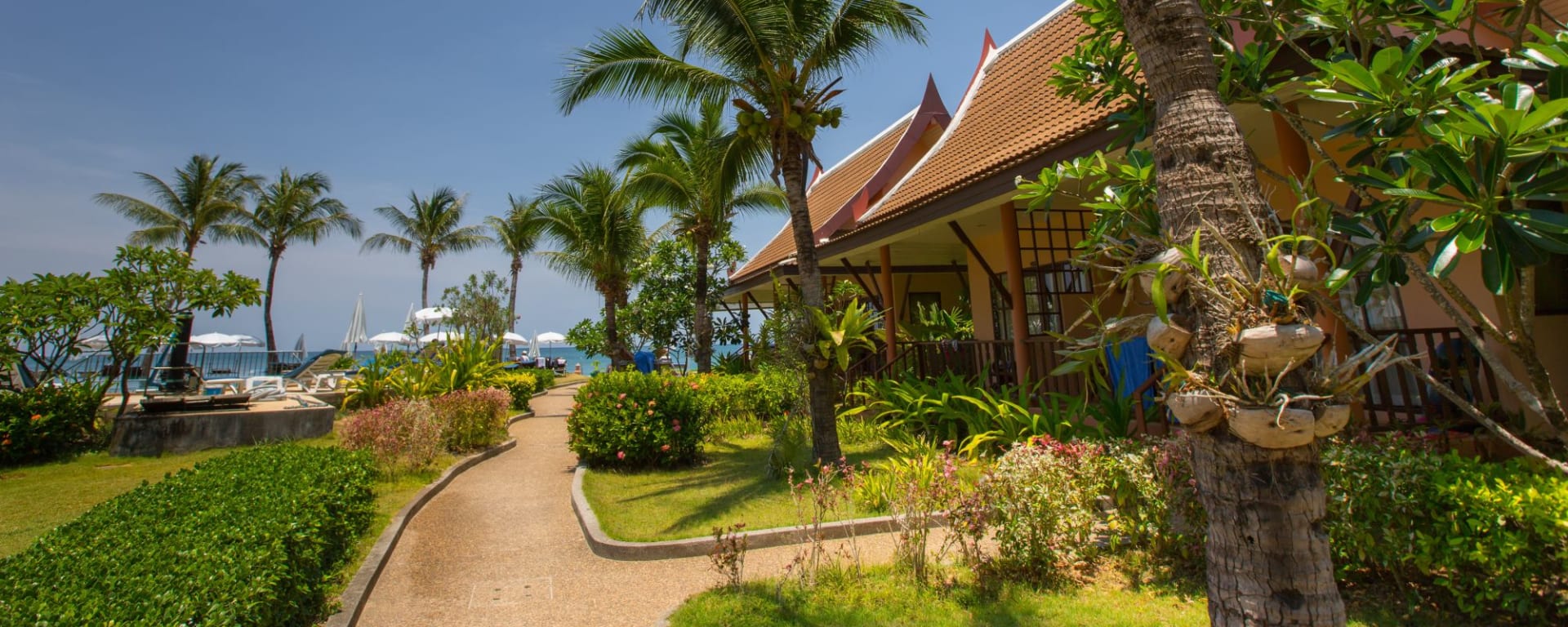 Lanta Casuarina Beach Resort à Ko Lanta:  Garden
