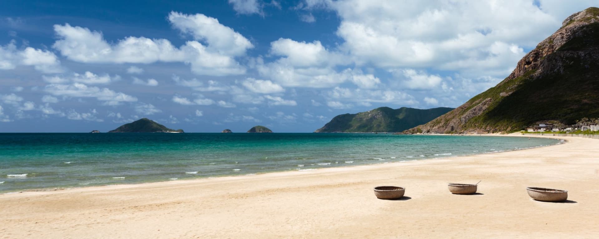 Six Senses Con Dao: 1.6km of sandy beach