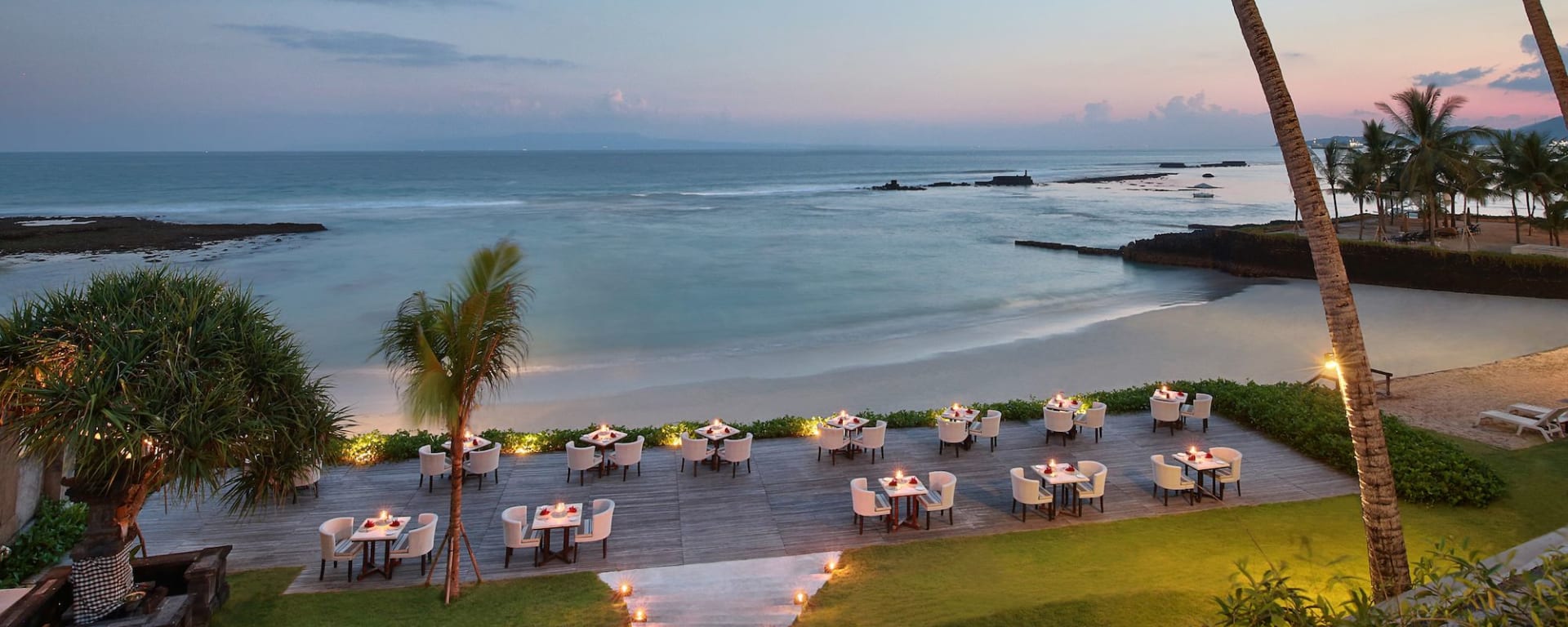 Candi Beach Resort & Spa in Ostbali: Biru Restaurant