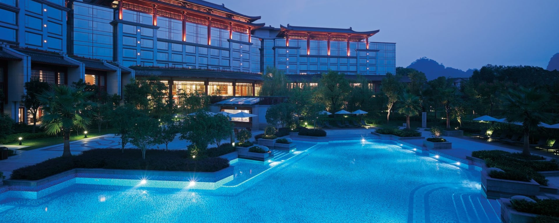 Shangri-La à Guilin:  Outdoor Swimming Pool