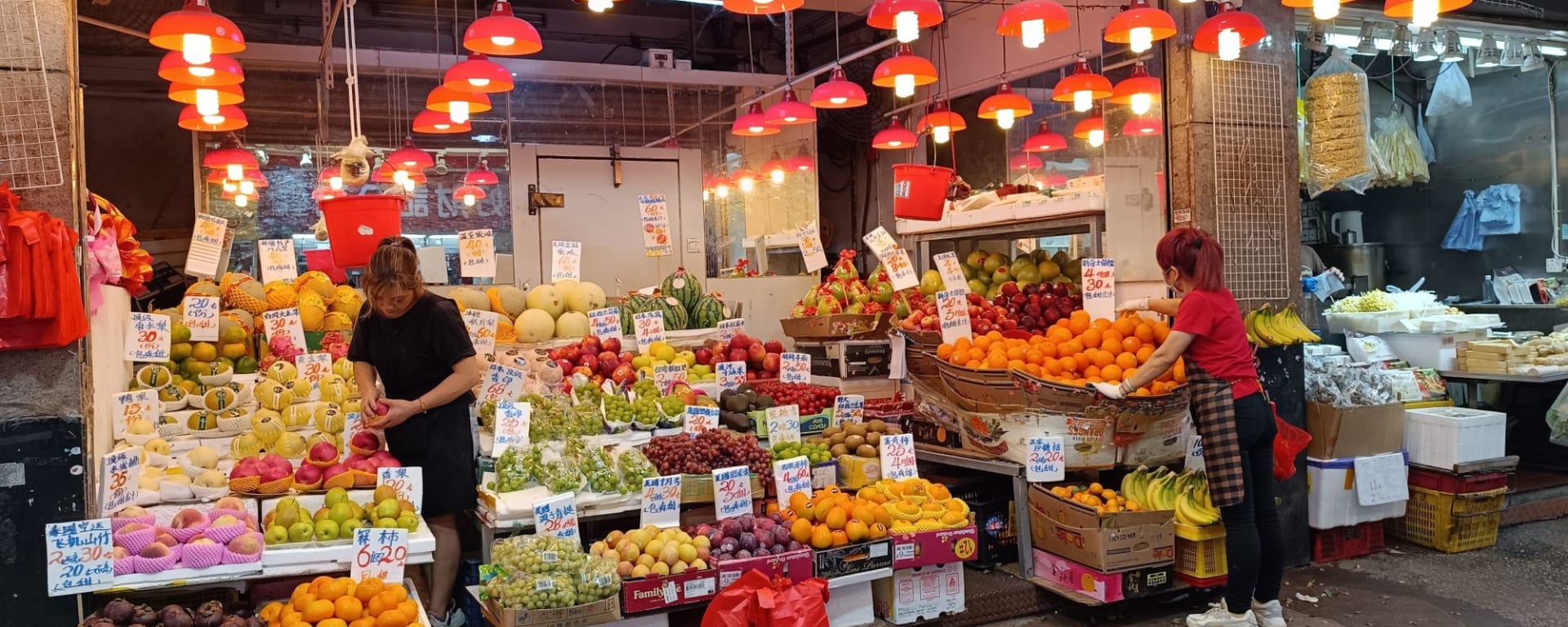 Authentische «New Territories» in Hong Kong: Yuen Long New Street market 