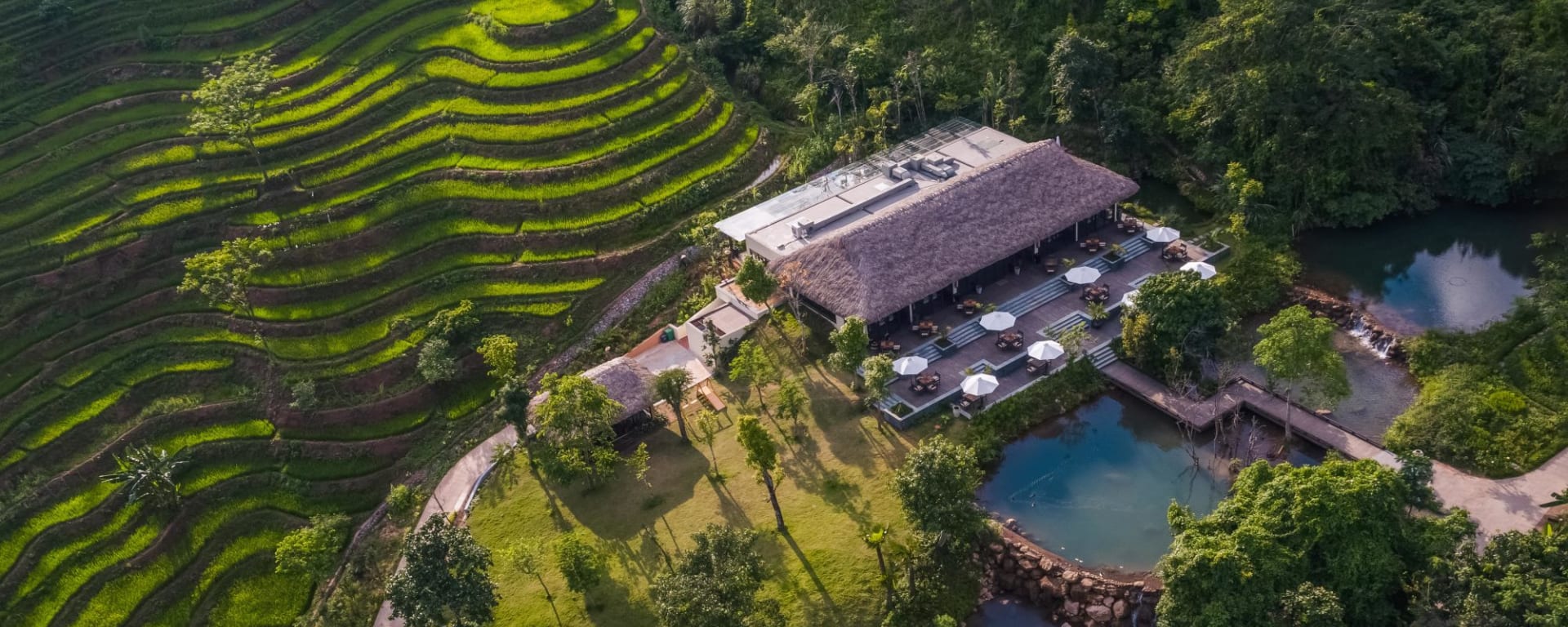 Luxuriöse Idylle in Mai Chau ab Hanoi: f&b: Green Chilis Restaurant 