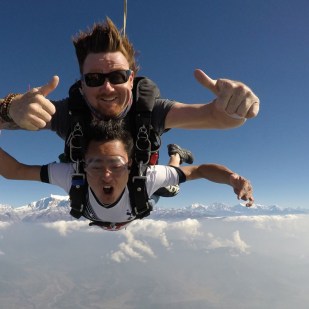 Sky Diving in Nepal