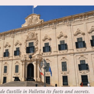 The Auberge de Castille in Valletta: Facts and Secrets