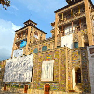 Behold the majestic Golestan palace in Iran